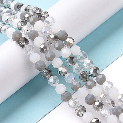 Glass Beads Strands GLAA-E036-09D-1