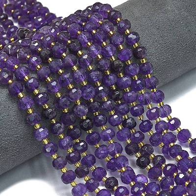 Natural Amethyst Beads Strands G-K389-E62-01-1