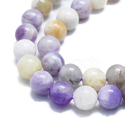 Natural Purple Opal Beads Strands G-K245-A07-D04-1