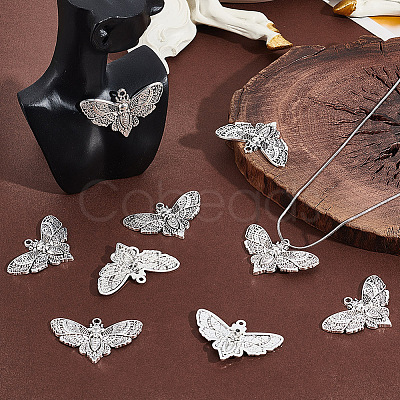 GOMAKERER 60PCS 2Styles Alloy Pendants FIND-GO0001-11-1