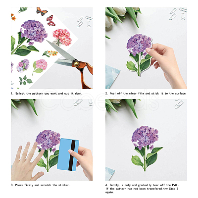 Custom Waterproof PVC Window Stickers DIY-WH0290-003-1