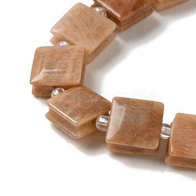 Natural Sunstone Beads Strands G-L596-A09-01-1