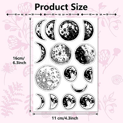 Custom PVC Plastic Clear Stamps DIY-WH0439-0038-1