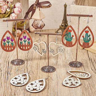 DIY Blank Earring Making Kit DIY-TA0006-18-1