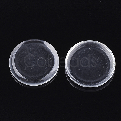 Transparent Glass Cabochons GGLA-Q043-01-1