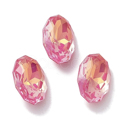 Glass Rhinestone Cabochons RGLA-G020-02C-502AM-1