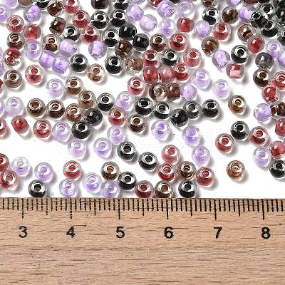 Transparent Glass Round Seed Beads SEED-B001-05A-18-1