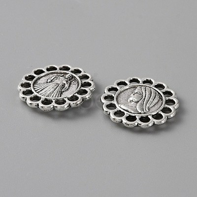 Tibetan Style Zinc Alloy Filigree Joiners FIND-TAC0010-29AS-1