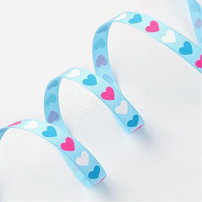 Polyester Grosgrain Ribbon SRIB-D060-9mm-03-1