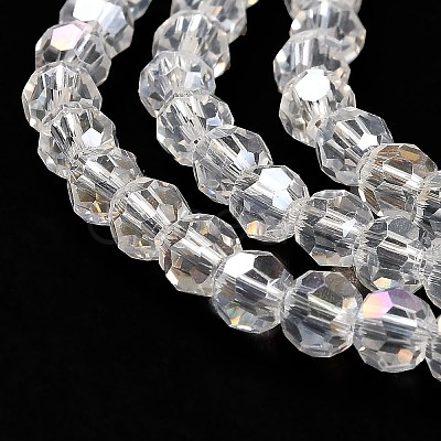 Transparent Glass Beads EGLA-A035-T4mm-B19-1