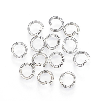 Tarnish Resistant 304 Stainless Steel Jump Rings A-STAS-F110-06P-1