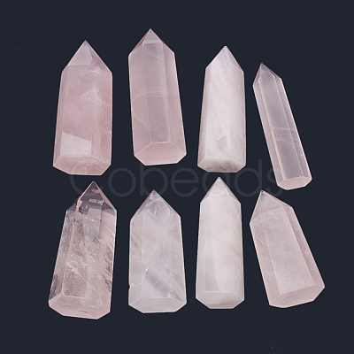 Natural Rose Quartz Home Decorations G-N0320-03F-1