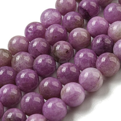 Natural Dyed Yellow Jade Beads Strands G-Q160-A01-01E-1