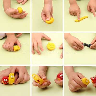 DIY Polymer Clay Crafts for Child CLAY-T005-18-1