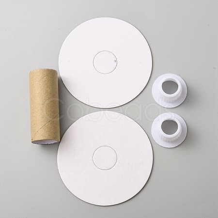 Paper Thread Winding Bobbins DIY-WH0032-52E-1