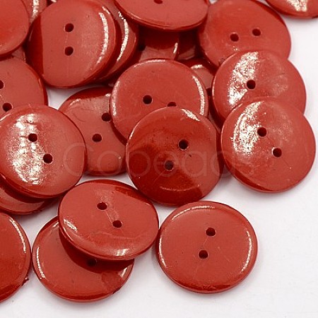 Acrylic Sewing Buttons BUTT-E084-D-04-1