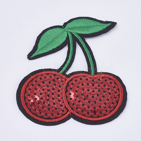 Computerized Embroidery Cloth Iron on/Sew on Patches DIY-WH0055-08-1