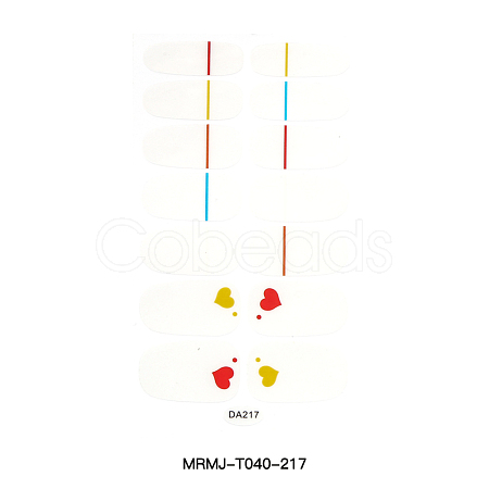Full Cover Nail Art Stickers MRMJ-T040-217-1