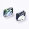 K9 Glass, Imitation Austrian Crystal Beads, Grade AAA, Faceted, Bicone, Colorful, 14x12x6mm, Hole: 0.9~1mm