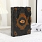 Cross-Border Halloween Demon Eye Horror Book Home Decor Resin Craft Ornament Evil Book Atmosphere, Black, 126x39x74mm