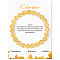 Natural Yellow Quartz Beaded Stretch Bracelets, Round, 7-1/2 inch(19cm)