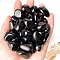 Natural Obsidian Healing Stones, Oval Stones, Pocket Palm Stones for Reiki Balancing, 15~20mm, 50g/set