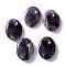 Natural Amethyst Massage, Thumb Worry Stone for Anxiety Therapy, Oval, 40.5~41x30.5~31x8~9mm