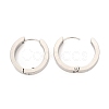 Tarnish Resistant 304 Stainless Steel Huggie Hoop Earrings EJEW-O087-09G-P-2