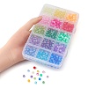 870Pcs 15 Colors  Acrylic Beads MACR-YW0002-53-3