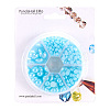 1Box ABS Plastic Imitation Pearl Dome Cabochons SACR-PH0001-19-4