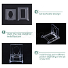 Transparent Acrylic Multi-Function Display Holder ODIS-WH0030-23-3