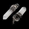 Natural Quartz Crystal Pointed Big Pendants G-Q163-02AS-05-2