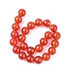 Natural Carnelian Beads Strands G-C076-6mm-2A-3
