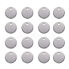 100pcs 304 Stainless Steel Stamping Blank Tag Pendants for Bracelet Earring Pendant Charms STAS-TA0001-01-5