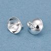 304 Stainless Steel Cup Pearl Peg Bails Pin Pendants STAS-H410-19S-B-4