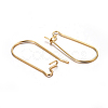 304 Stainless Steel Hoop Earring Findings STAS-P223-01G-02-2