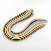 Rectangle 36 Colors Quilling Paper Strips DIY-R041-03-1