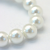 Baking Painted Glass Pearl Bead Strands HY-Q003-3mm-01-3