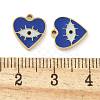 Ion Plating(IP) 304 Stainless Steel Enamel Charms STAS-U032-05G-3