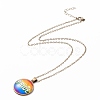 Rainbow Pride Necklace NJEW-F290-01F-2