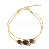 Natuarl Tiger Eye Multi-strand Bracelets RR9112-1