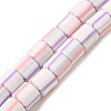 Polymer Clay Beads Strands CLAY-H006-01C-1