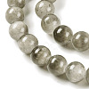 Natural Selenite Beads Strands G-C142-01A-01-5