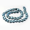 Electroplate Non-magnetic Synthetic Hematite Bead Strands G-F300-33A-07-2