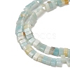 Natural Flower Amazonite Beads Strands G-Z045-A04-01-4