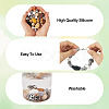 75Pcs 15 Style Silicone Beads SIL-TA0001-34-14