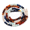 Natural & Synthetic Mixed Gemstone Beads Strands G-D080-A01-02-19-2