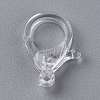 Transparent Plastic Lobster CLaw Clasps KY-H005-A13-3