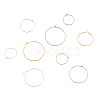 Craftdady Brass Wine Glass Charm Rings KK-CD0001-05-5