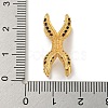 Brass Micro Pave Cubic Zirconia Beads KK-G493-06G-02-3